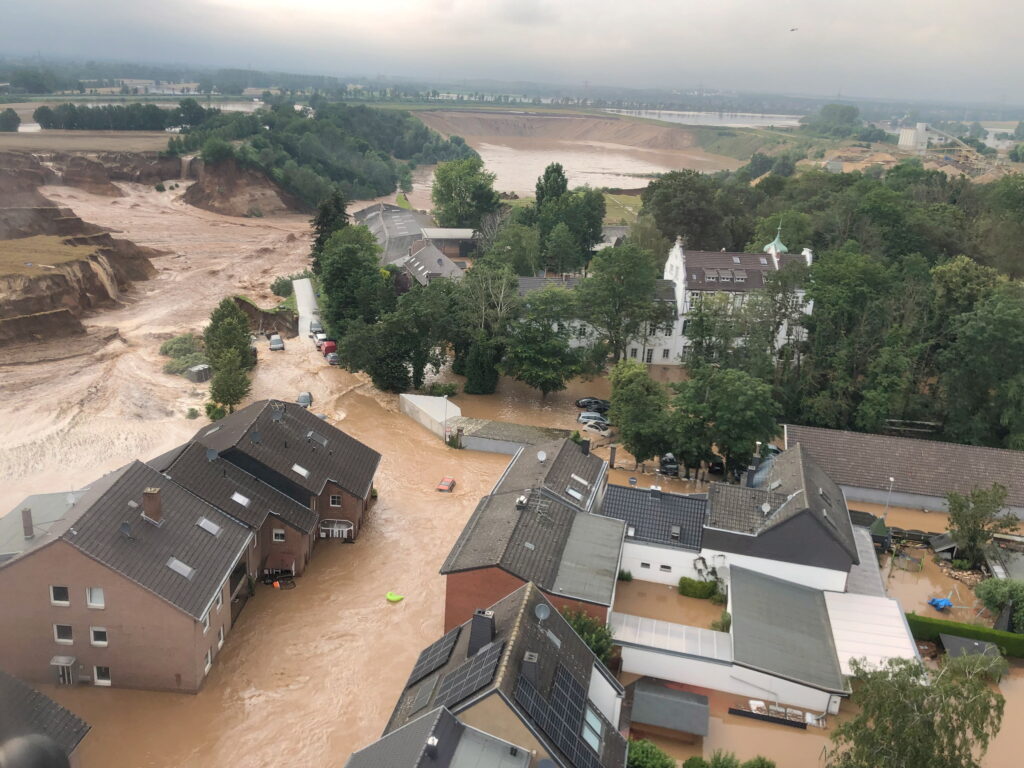 Γερμανία πλημμύρες κατολίσθηση